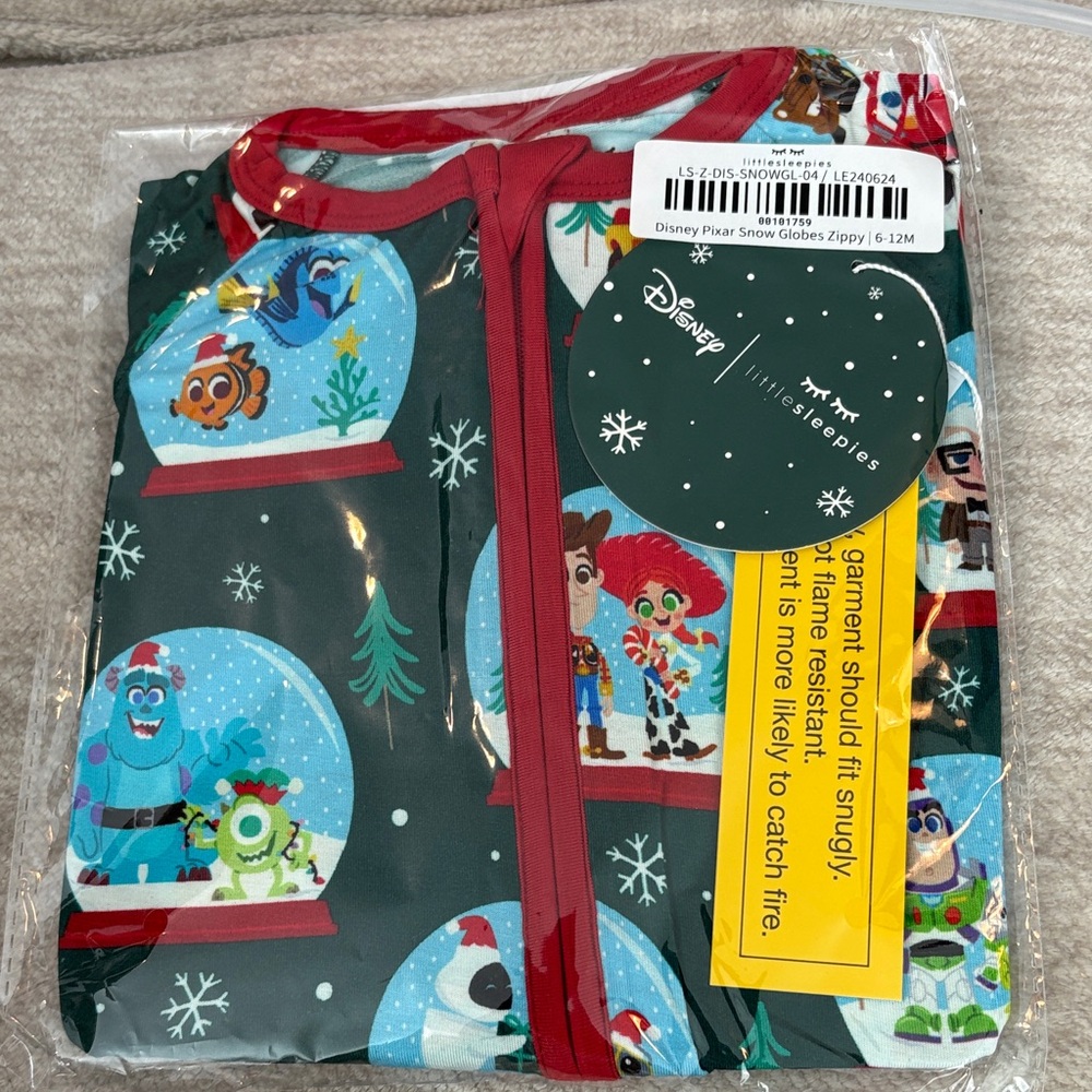 Disney Pixar Character Pajamas - Green and Red